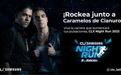 ¡Rockea junto a Caramelos de Cianuro! Vive la carrera que aumentará tus pulsaciones, CLX Night Run 2023