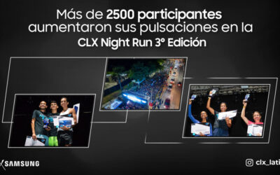 Más de 2500 participantes aumentaron sus pulsaciones en la CLX Night Run 3° Edición